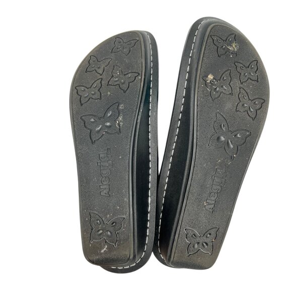 Alegria Verona Aqualita Turquoise Blue Sandals Size 40 9.5 - Picture 11 of 13